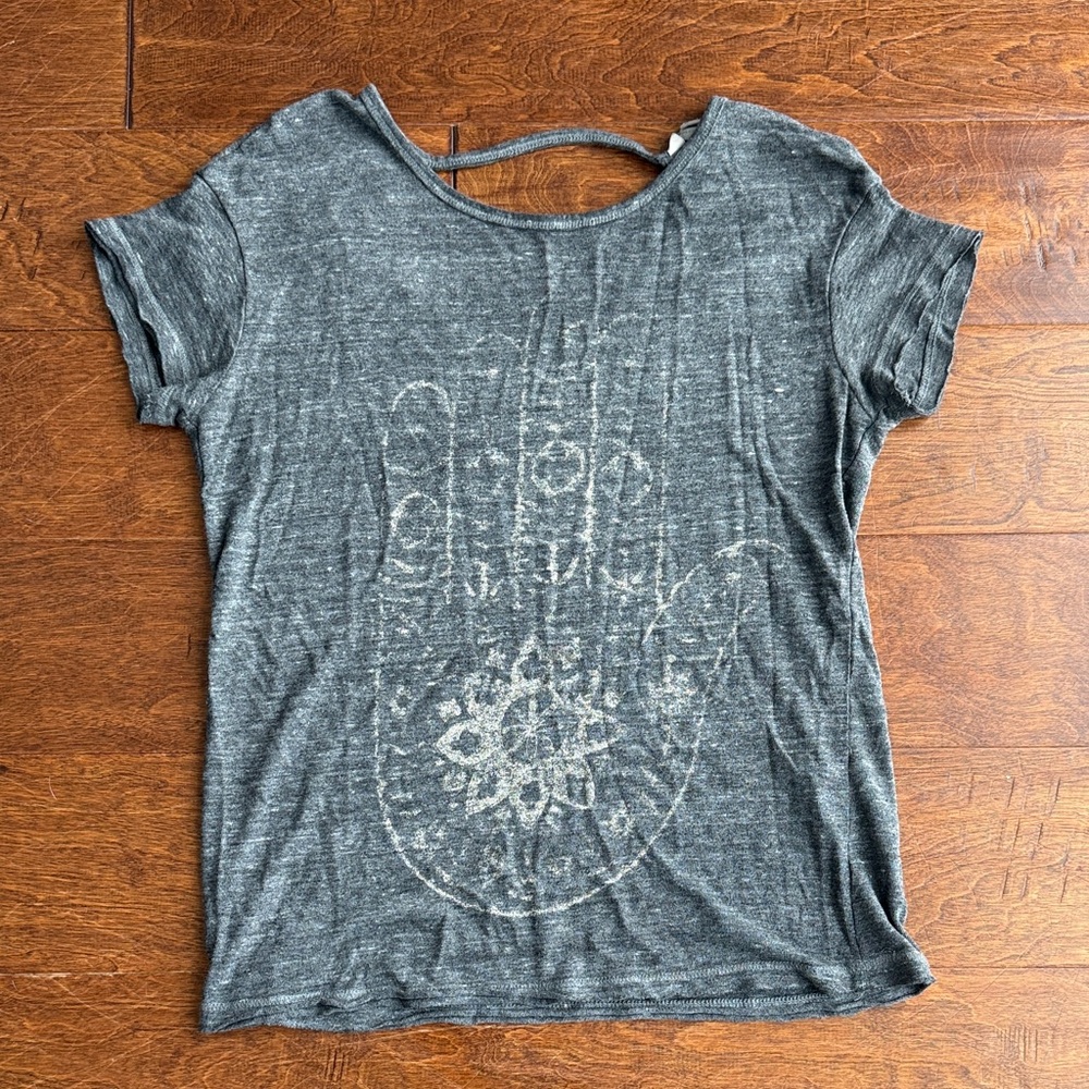 Lucky Brand Charcoal Graphic Tee